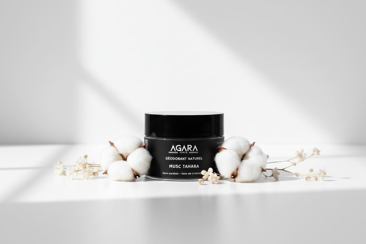 Déodorant Naturel Anti-Transpirant 24H Agara - Musc Tahara - 60g