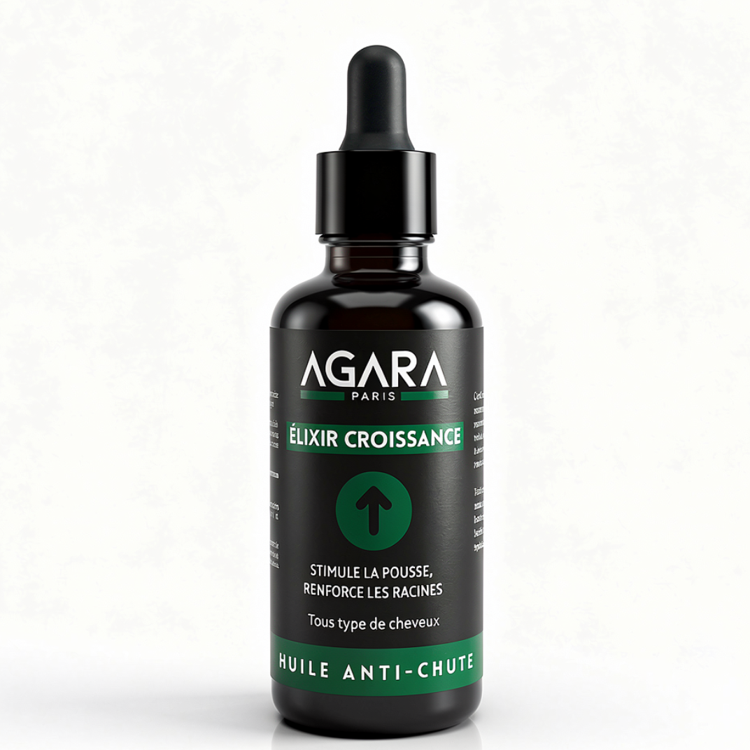 Elixir Croissance Agara - Huile Anti-Chute Cheveux - 50ml
