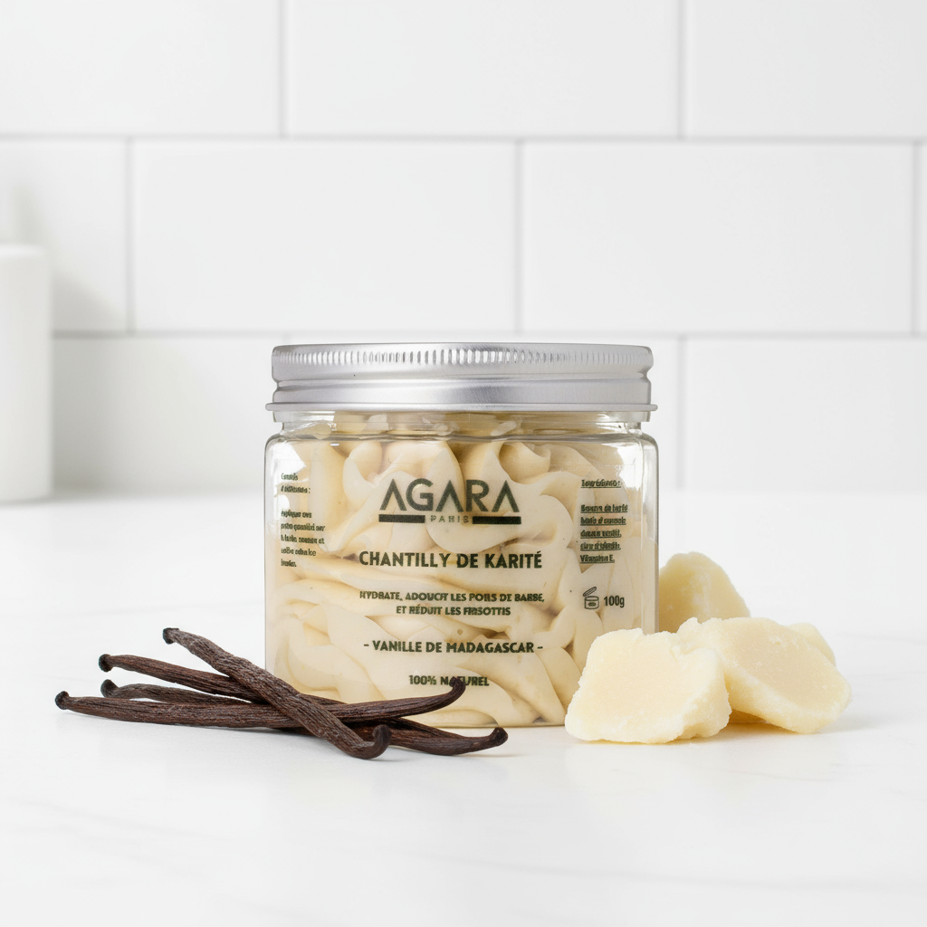 Chantilly à Barbe de Karité Agara - 100% Naturelle - 30g